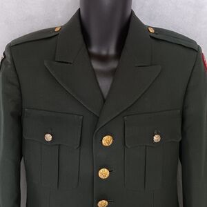 JROTC Army Uniform Jacket 37R DeRossi & Son Cleveland HS 8405-01-330-7402